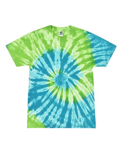 Colortone Youth Multi-Color Tie-Dyed T-Shirt 1000Y