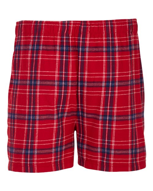 Men's Double Brushed Flannel Boxers – Back