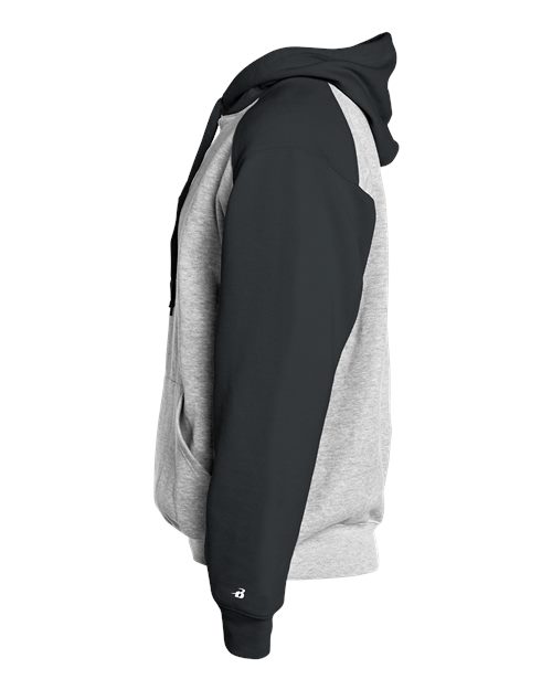 Youth Sport Athletic Fleece Hooded Sweatshirt – Detail