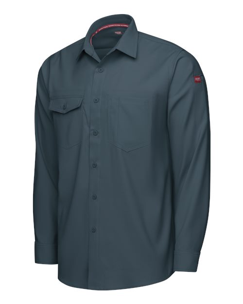 Men's Cooling Long Sleeve Work Shirt – Detail