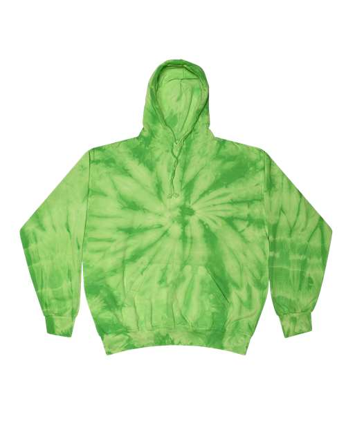 Youth Tie-Dyed Hooded Sweatshirt-Colortone