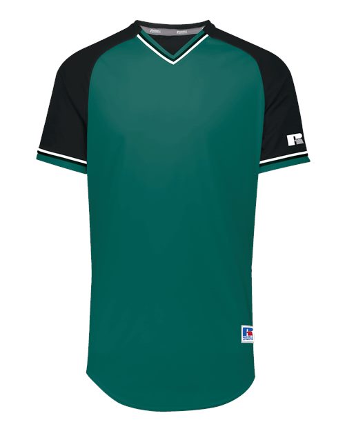 Classic V&#45;Neck Jersey-Russell Athletic