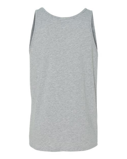 Unisex Heather CVC Tank – Back