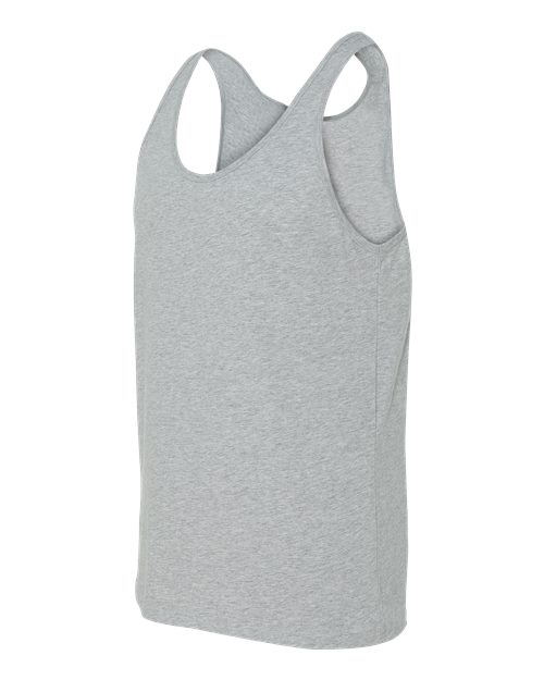 Unisex Heather CVC Tank – Detail