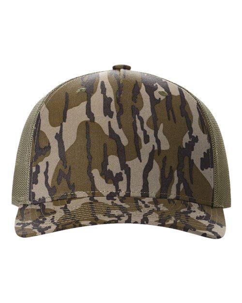 Printed Five-Panel Trucker Cap