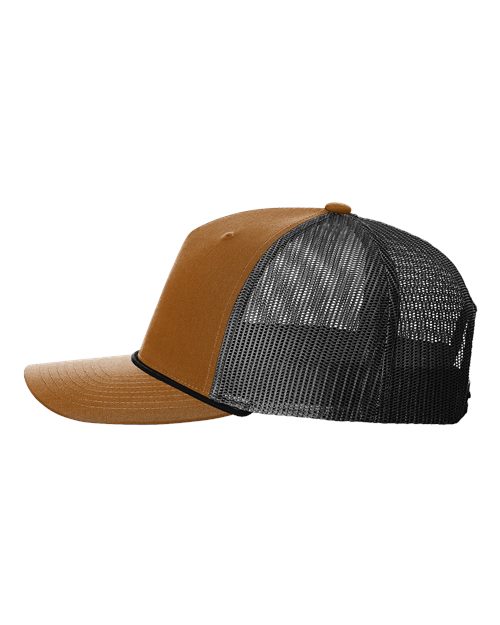 Five-Panel Trucker Rope Cap