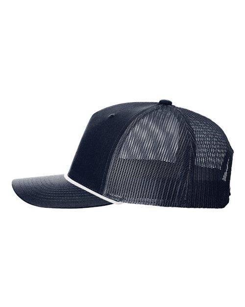 Five-Panel Trucker with Rope Cap