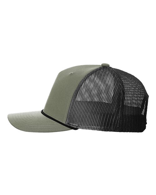 Five-Panel Trucker with Rope Cap