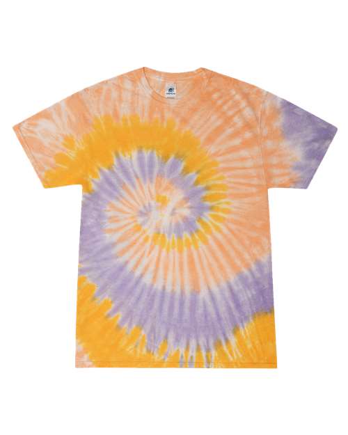 Unisex Multi&#45;Color Tie&#45;Dyed T&#45;Shirt 1000-Colortone