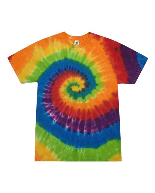 Colortone Youth Multi-Color Tie-Dyed T-Shirt 1000Y