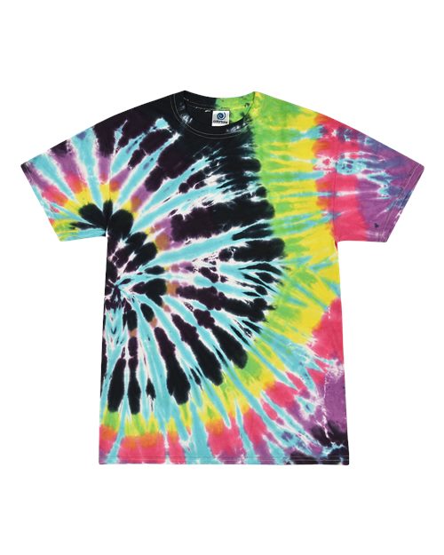 Colortone Youth Multi-Color Tie-Dyed T-Shirt 1000Y
