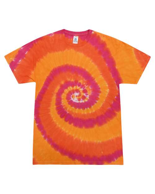 Colortone Youth Multi-Color Tie-Dyed T-Shirt 1000Y