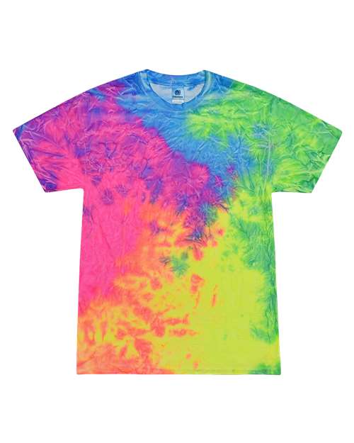 Colortone Youth Multi-Color Tie-Dyed T-Shirt 1000Y