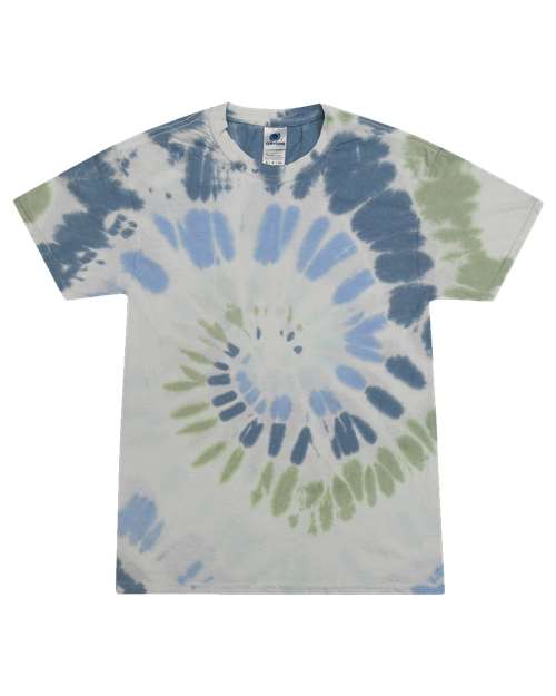 Colortone Youth Multi-Color Tie-Dyed T-Shirt 1000Y