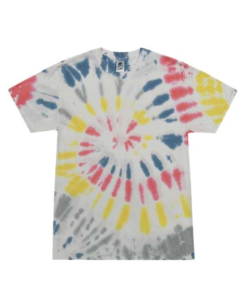 Colortone Youth Multi-Color Tie-Dyed T-Shirt 1000Y
