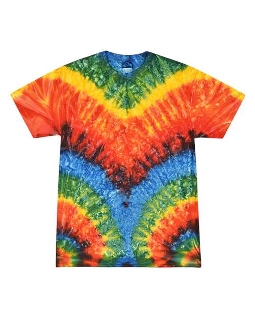 Colortone Youth Multi-Color Tie-Dyed T-Shirt 1000Y