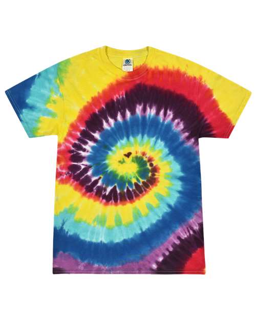 Colortone Youth Multi-Color Tie-Dyed T-Shirt 1000Y
