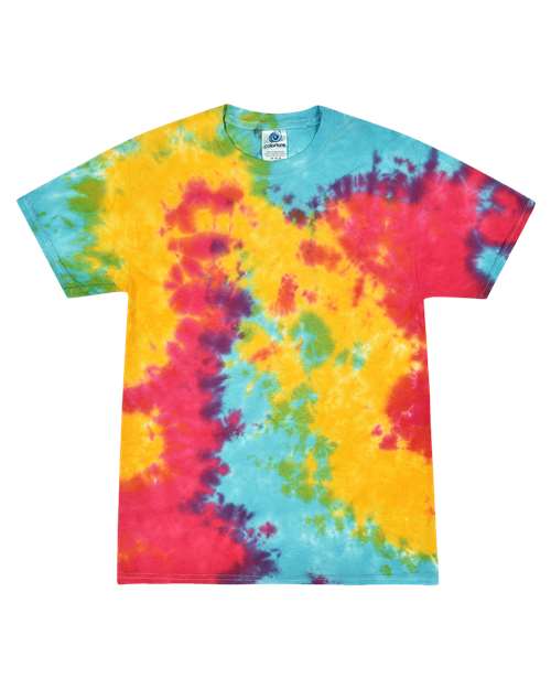 Colortone Youth Multi-Color Tie-Dyed T-Shirt 1000Y