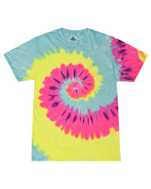 Colortone Youth Multi-Color Tie-Dyed T-Shirt 1000Y