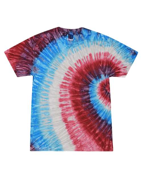Colortone Youth Multi-Color Tie-Dyed T-Shirt 1000Y