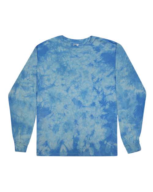 Crystal Wash Long Sleeve T-Shirt-Colortone
