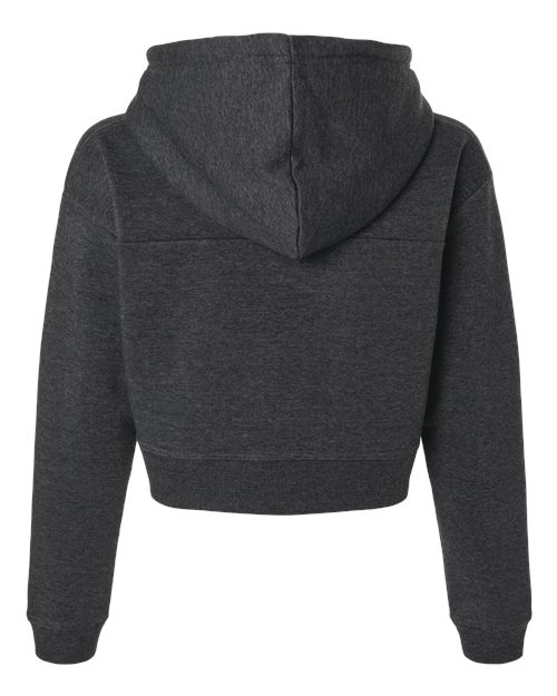 Women's Cropped Fleece Hooded Sweatshirt
