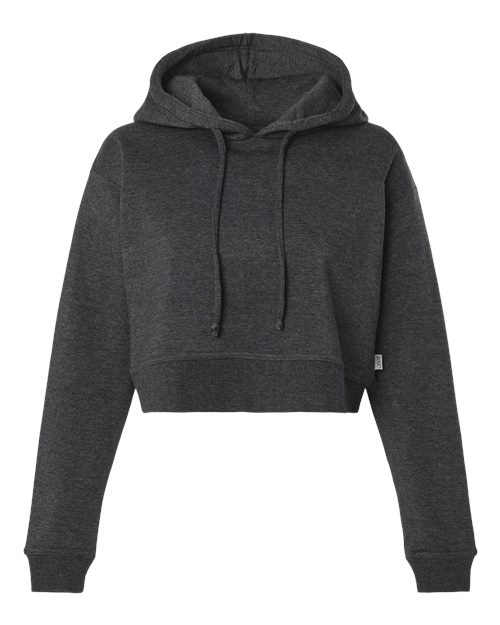 Women's Cropped Fleece Hooded Sweatshirt