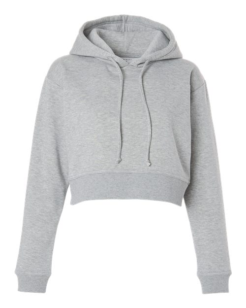 Women's Cropped Fleece Hooded Sweatshirt