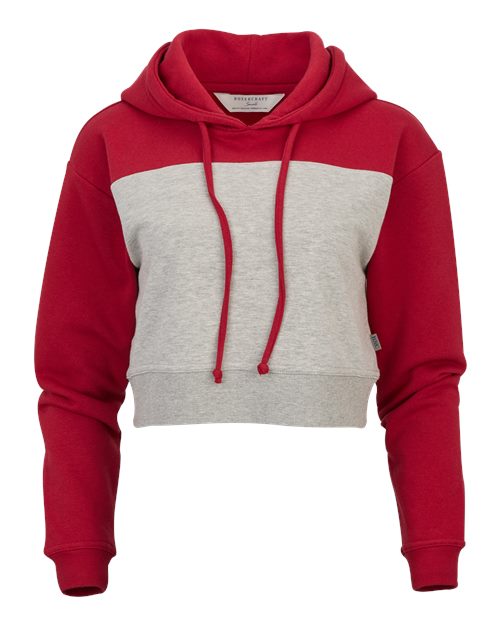 Boxercraft BW5404 - Women's Cropped Fleece Hooded Sweatshirt