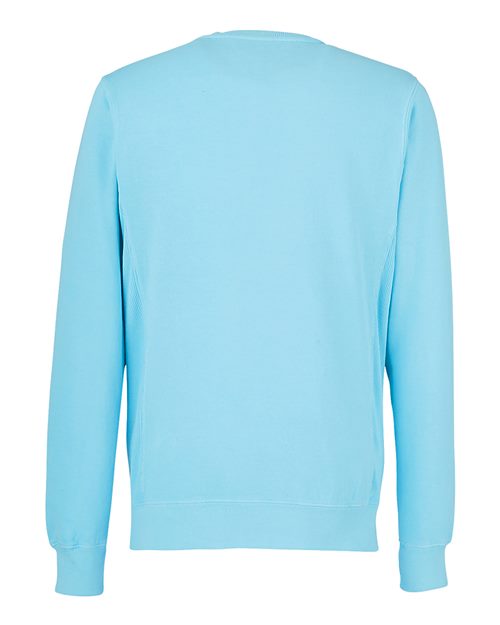 Unisex Pigment-Dyed Fleece Crewneck Sweatshirt – Back