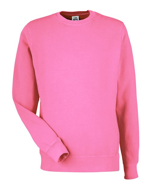 Unisex Pigment-Dyed Fleece Crewneck Sweatshirt