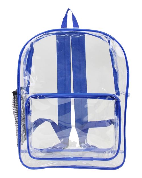 Liberty Bags Large 17" Heavy Duty Clear Backpack 7013