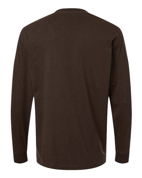 Unisex Super Heavyweight Long Sleeve Pocket Tee