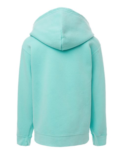 Youth Garment-Dyed Lightweight Fleece Hooded Sweatshirt