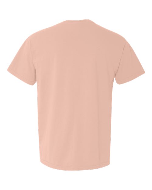 Unisex Garment-Dyed Heavyweight Pocket T-Shirt – Back