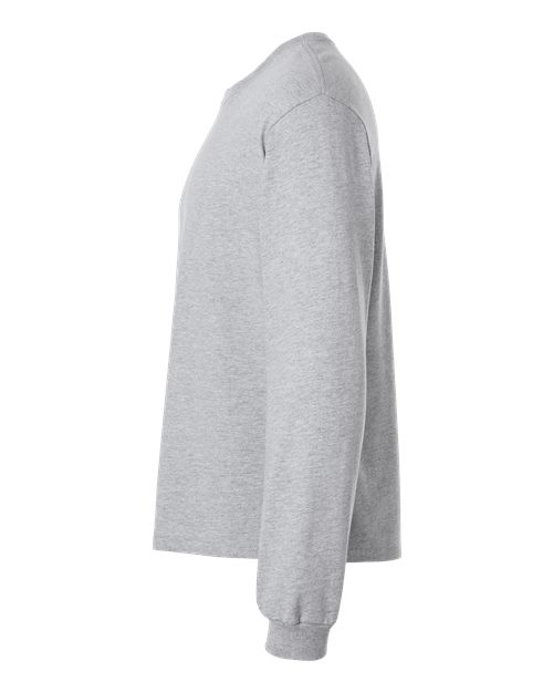 6 oz. Heavyweight Long Sleeve Tee – Detail