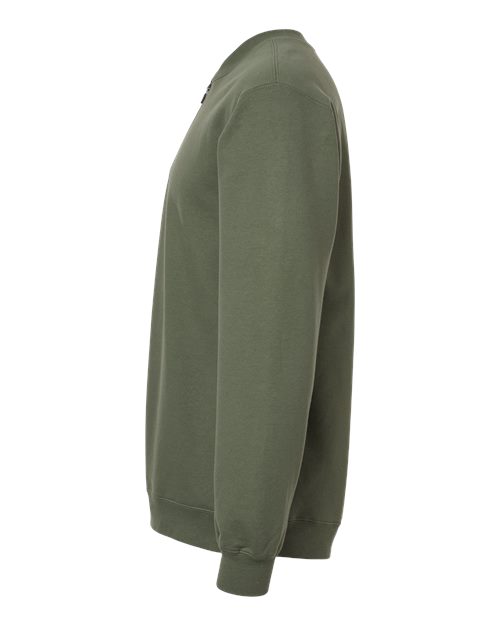 Unisex Softstyle® Midweight 1/4 Zip Sweatshirt
