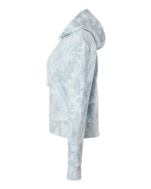 Women's Maddie Floral Print Hooded Sweatshirt – Detail