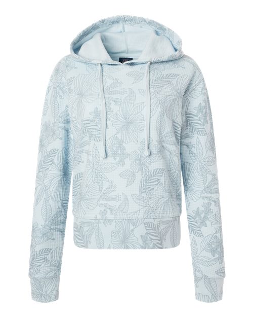 Women's Maddie Floral Print Hooded Sweatshirt – Front