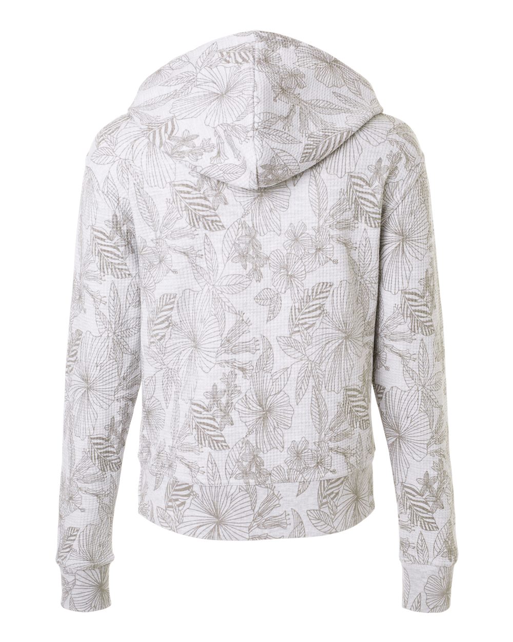๐ฅ MV Sport Women Maddie Floral Print Hooded Sweatshirt Up To 2XL W24105 - Picture 7 of 11