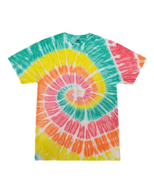 Colortone Youth Multi-Color Tie-Dyed T-Shirt 1000Y