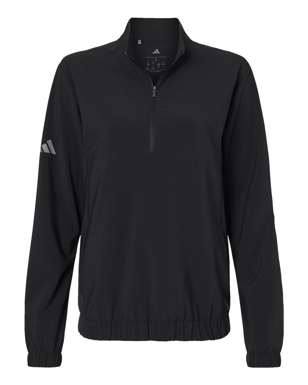 Adidas A706 - Women's Stretch Woven Half-Zip Pullover