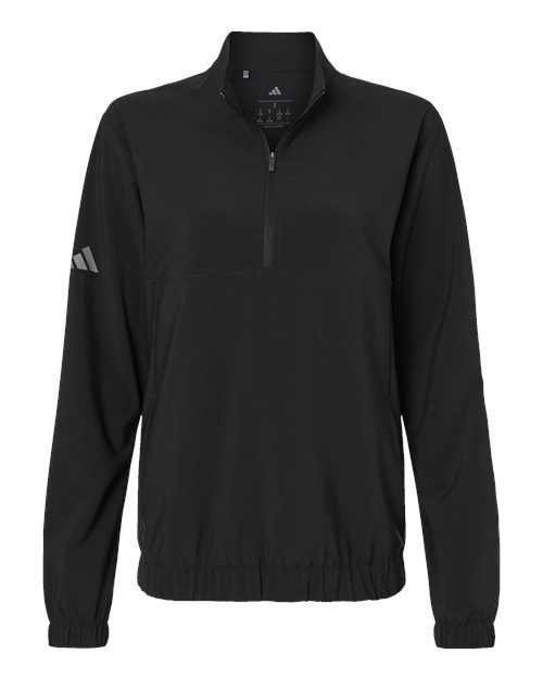 Women&#39;s Woven Half&#45;Zip Pullover-Adidas