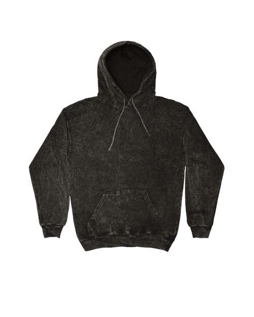 Mineral Wash Hooded Sweatshirt-Colortone