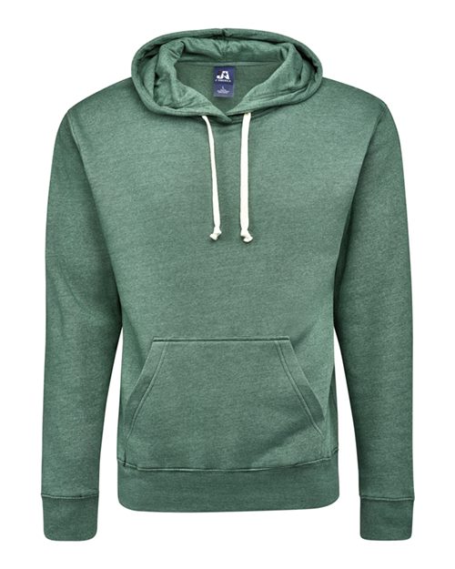 J. America Men's Triblend Fleece Hooded Sweatshirt 8871