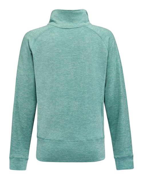 Women's Electric Fleece Quarter-Zip Sweatshirt – Back