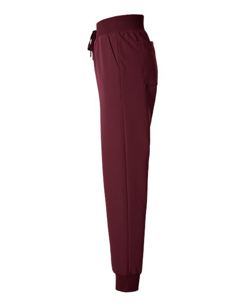 Women's Petite Sizes Silex Knit-Waist Scrub Joggers
