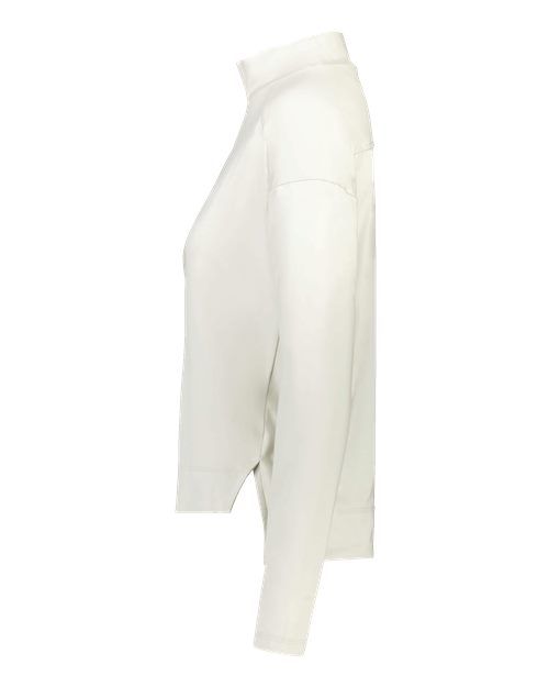 Women's Eco Revive™ Ventura Soft Knit Quarter-Zip Pullover – Detail