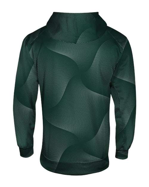 Youth Warp Hooded Long Sleeve T-Shirt