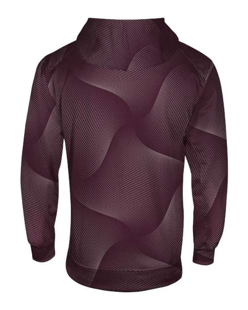 Youth Warp Hooded Long Sleeve T-Shirt